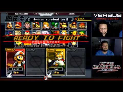 VS Weekly 07/10/16 - Losers Semis (TGL|Blea Gelo (Luigi) vs Zidane (Fox) - Melee