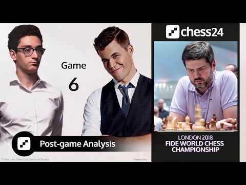 Svidler's Carlsen-Caruana Game 6 Analysis - 2018 FIDE World Chess Championship