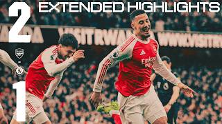 EXTENDED HIGHLIGHTS | Arsenal v Chelsea (2-1) | Saliba, Timber | Premier League