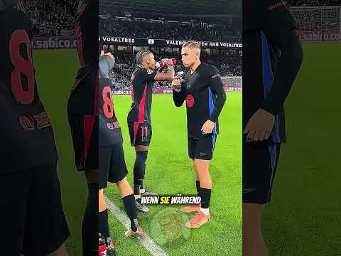 Warum schluckt Ronaldo das Wasser NICHT 🤯