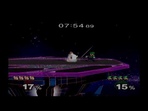 BGW27 SSBM - Scraddles (Fox) vs. Ryo (Luigi) Smash melee Tornament Losers round 3
