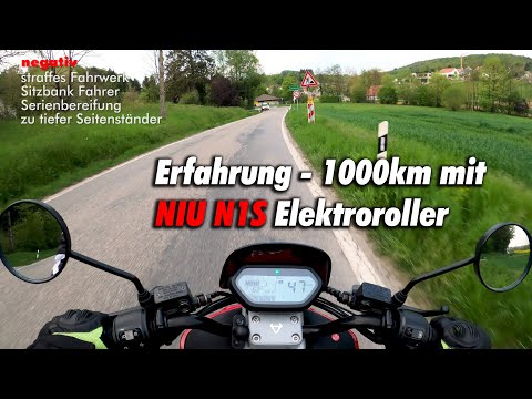 Erfahrung - Die ersten 1000km mit dem NIU N1S