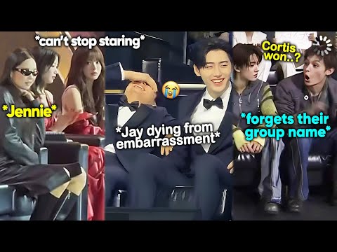 HYBE idols causing *chaos* at 40th Golden Disc Awards (ft. JENNIE, STRAY KIDS, IVE) | funny moments