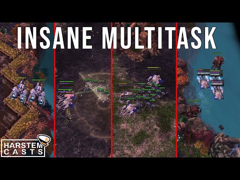 StarCraft II Pro (reynor) versus 3 GRANDMASTERS and a Master Archon Match