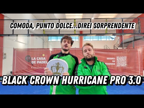 Black Crown HURRICANE PRO 3.0: Review (ENG SUBS). La pala che non ci aspettavamo…sorpresa!