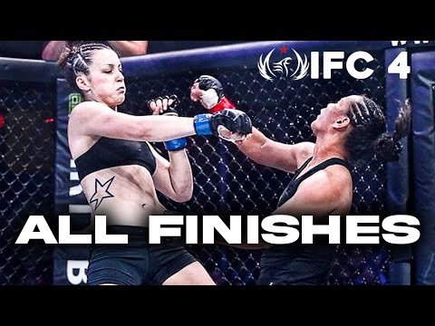 EVERY SINGLE STOPPAGE! - Invicta FC 4 Event Replay
