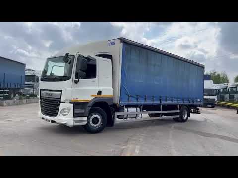 DAF CF 220 6x2 Sleeper Cab Curtainsider (LN15 KWF - Law Trucks)