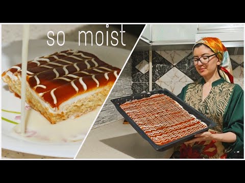 Easy Tres Leches Cake, Turkish Milk Cake Trileçe | Турецкий дессерт Торт Трилече