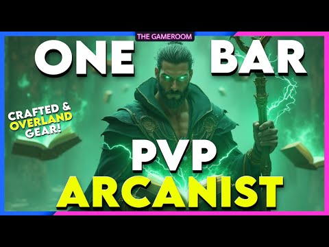 INSANE ONE BAR PVP ARCANIST! - ESO