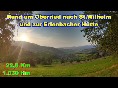 Tour ab Oberried zum Felsenweg u. nach St.Wilhelm, hoch zur Erlenbacher Hütte (mit Hindernissen ⛔😳)