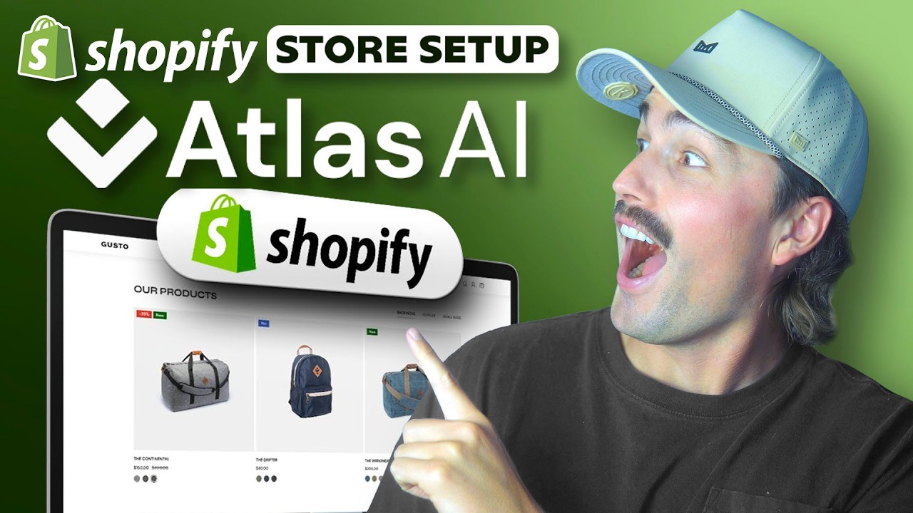 Atlas AI 2.0 for Beginners – Full Walkthrough & First Store Setup
