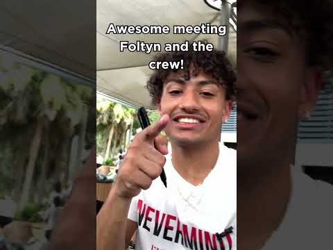 MEETING FOLTYN AND THE CREW!! #shorts #foltyn #viral #foltynfamily #robros #chex