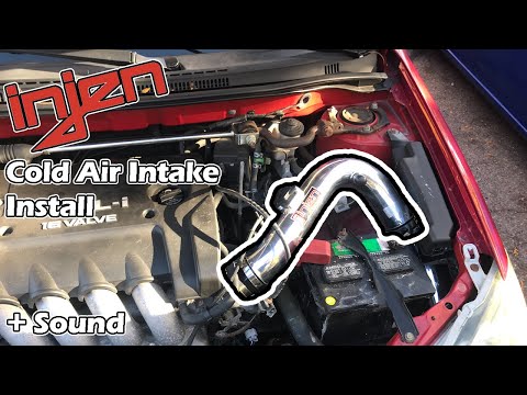 Corolla XRS Injen Cold Air Intake Install!