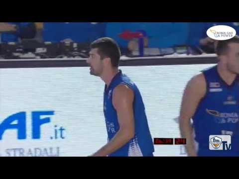 27/11/2016 - Gli HL del primo derby in A2 tra Virtus Roma e Roma Gas & Power Eurobasket