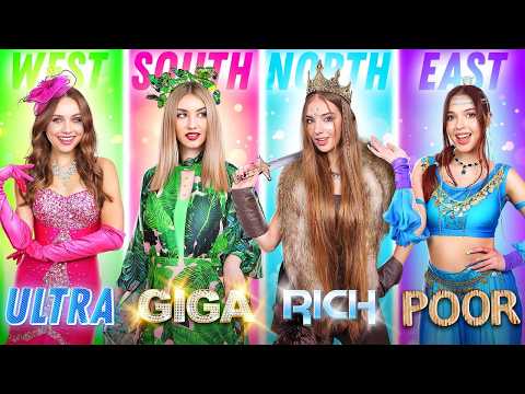 Prinzessin des Ostens, Westens, Südens & Nordens! Arm vs. Reich vs. Giga-Reich daten Prinzen