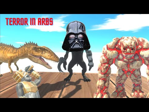PRIMATES + INFERNALS + CARNIVORE DINOS AGAINST DARTH VADER WEREWOLF + UNITS -  ARBS