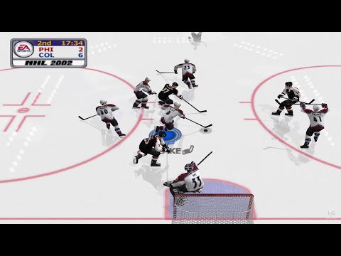 NHL 2002 - PS2 Gameplay (4K60fps)
