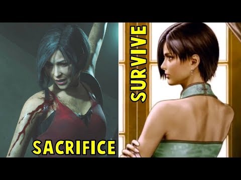 How Ada Survived and Escaped From Racoon City - Resident Evil 2 Remake 2019