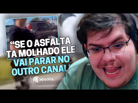 CASIMIRO REAGE: SUSTOS DE MOTO (EP. 149) O CAZÉ FOI DANIFICADO? - XRACING | Cortes do Casimito