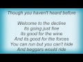 Spin Doctors - If Wishes Were Horses Lyrics