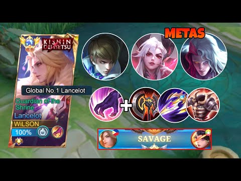 SAVAGE!! | DOMINATE META HEROES EASILY USING THIS CRAZY LANCELOT BUILD 2026!😱 - MLBB