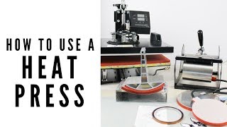 How to Use a Heat Press (CO-Z 5 in 1)
