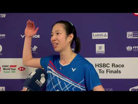 Yvonne Li at the Orléans Masters 2023