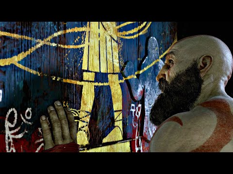 Kratos Crying After He Sees His Future Prophecy Scene - God of War Ragnarok (4K 60FPS) PS5