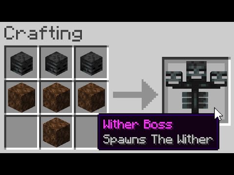 Minecraft, But You Can Craft Mobs...