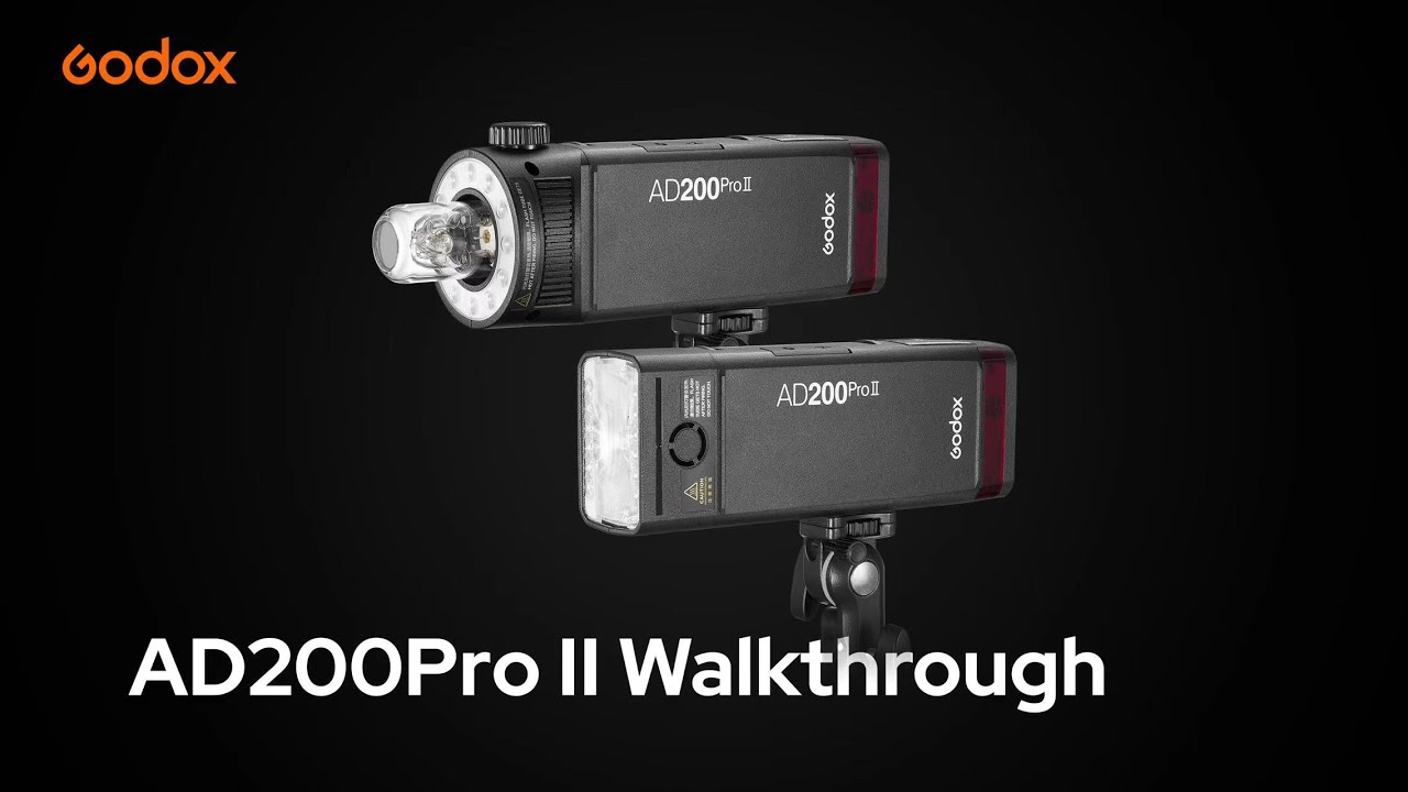 Godox AD200Pro II TTL Pocket Flash