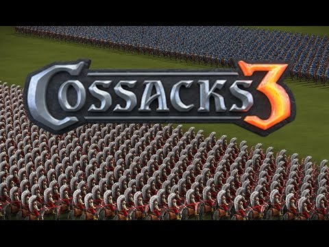 2500 WINGED HUSSAR VS 2500 CUIRASSIER - POLAND VS RUSSIA - COSSACKS 3
