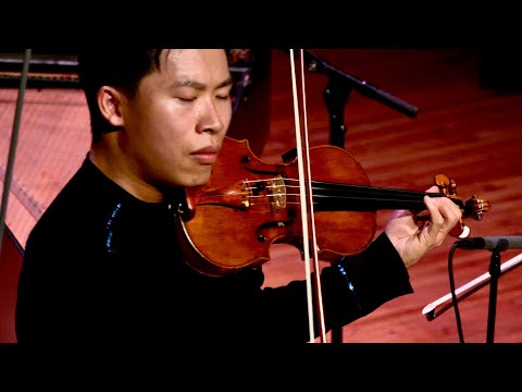 Kerson Leong plays Bach: Andante from Solo Sonata No. 2 BWV 1003 | Live in Sweden