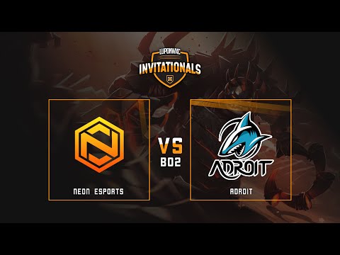 Neon.Esports vs Team Adroit Game 1 (BO2) | Lupon Invitaional
