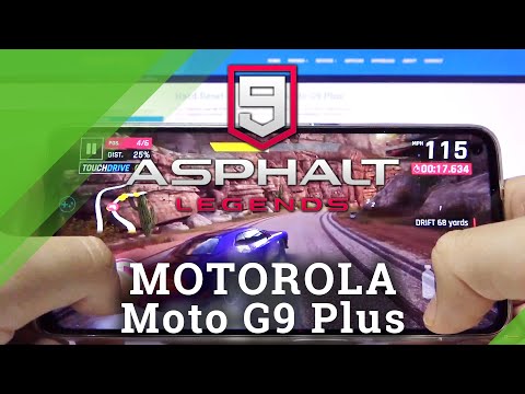 Asphalt 9 on MOTOROLA Moto G9 Plus – Asphalt 9 Gameplay / Game Settings
