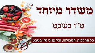 משדר מיוחד לטו בשבט-עם טובי הרבנים והמרצים