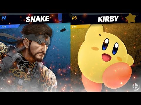 ISIS (Snake) vs Jonut (Kirby) - Smash Ultimate Friendlies
