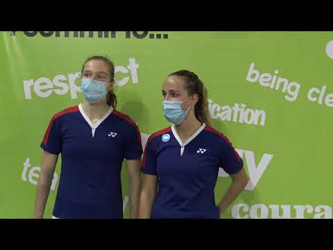 WD Winners  Christine Busch and Amalie Schulz [Denmark]