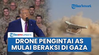 Militer AS Disebut Mulai Terbangkan Drone Pengintai di Gaza dengan Dalih Awasi Gencatan Senjata