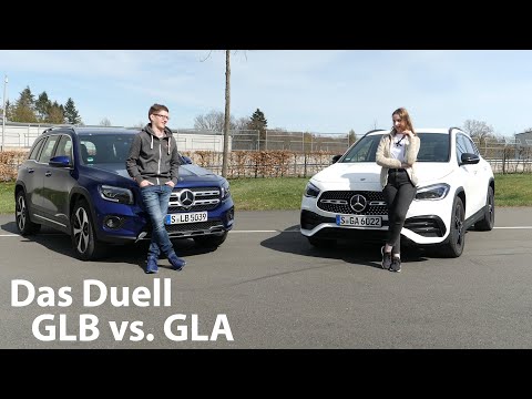 The Duel: GLB versus GLA - Which SUV is better?! - Autophorie