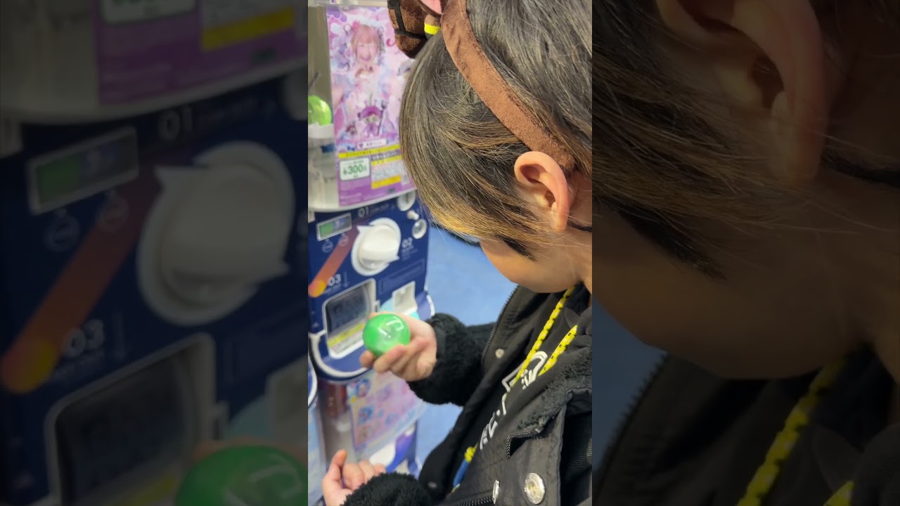 しなこのめじるしアクセサリーが、出た！！！！ #shorts #しなこ #shinako #めじるしアクセサリー #ガシャポン #開封