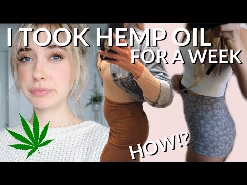 I Took Hemp For 7 Days Straight *and can't BELIEVE what happened*