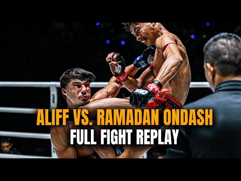 Aliff vs. Ramadan Ondash | ONE Fight Night 38 Full Fight Replay