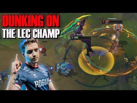 1V9 AATROX VS LEC CHAMPION ODOAMNE | NAAYIL