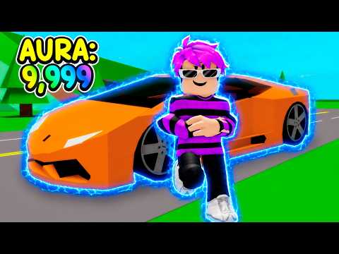 EU FARMEI O MÁXIMO DE AURA no BROOKHAVEN