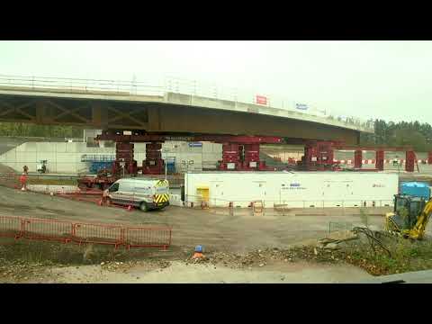 2020-11-02 A452 Chester Road Overbridge