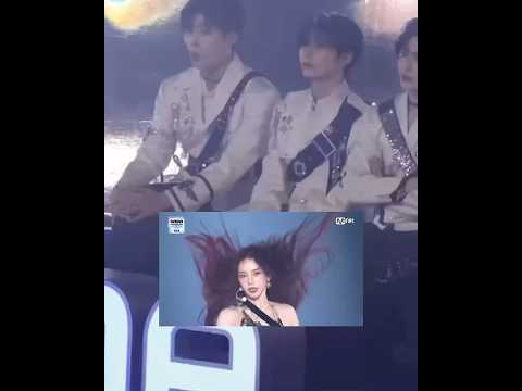 Zerobaseone reaction to Karina Visuals #mama2024 #karina #aespa #kpop #mamaawards #fyp #foryou