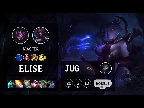 Elise Jungle vs Kindred - EUW Master Patch 11.12