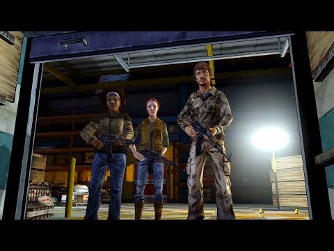 Clementine & Kenny Meet Jane, Reggie and Mike at Howe's Hardware (Walking Dead | Telltale Games)