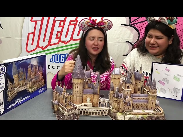 Vídeo relacionado con 4D Build - Puzzle 3D Harry Potter Castillo Hogwarts - Rompecabezas 3D Juego Construcción - Puzzles para Adultos y Niños - Juegos de Mesa Niños 12 Años +