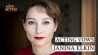Acting Vows | Janina Elkin interview on acting, The Queen's Gambit, and being seriously grateful video